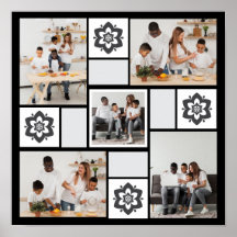 Diseñar su propio Collage de fotos Floral 5