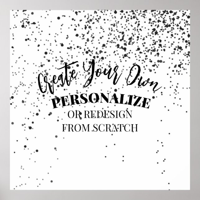 Póster Diseñar su propio Personalizado (Frente)