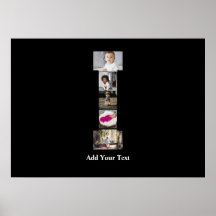 Diseñar tu propia letra I Collage de fotos