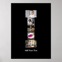 Diseñar tu propia letra I Collage de fotos