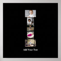 Diseñar tu propia letra I Collage de fotos