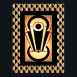 Póster Diseño abstracto de Art Deco<br><div class="desc">Si elige descargar, Su tienda Walgreen local hace posters de su descarga en diferentes tamaños y en varias texturas a un precio muy bueno. A veces con un descuento. Un consejo de mi amigo estadounidense. Para el Reino Unido, véase "Digital Printing" en línea. Esta imagen central del poster parece una...</div>