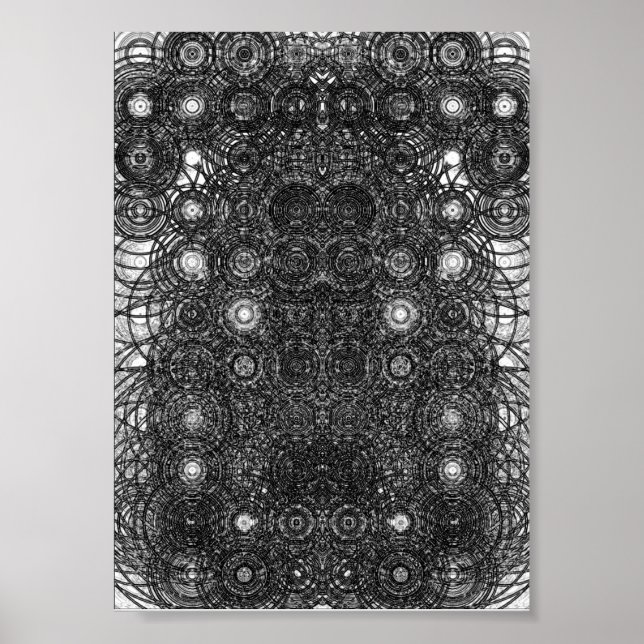 Póster Diseño abstracto minimalista (Frente)