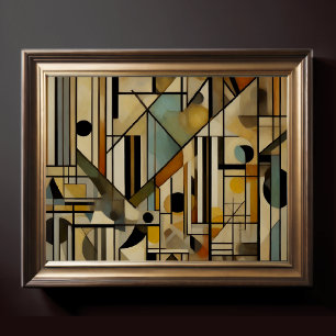 Póster Diseño abstracto moderno 4:5