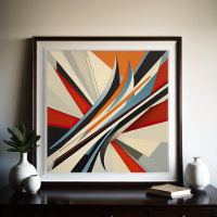 Diseño abstracto moderno Futurismo II