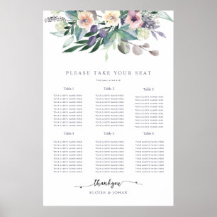 Póster Diseño acuático de verano brillante