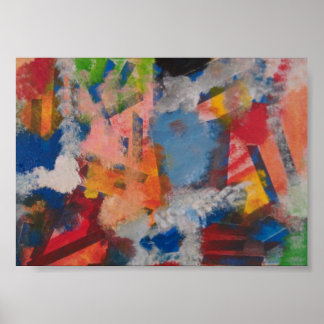 Póster Diseño artístico-abstracto autista