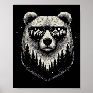 Póster Diseño artístico de la escena de la naturaleza de
