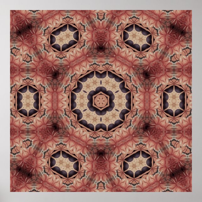 Póster Diseño artístico. Motivo Art deco con luxur (Frente)