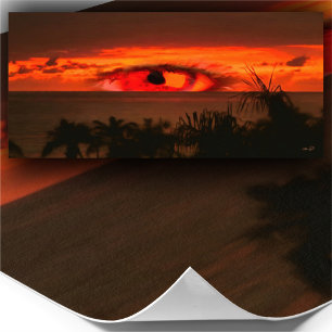 Póster Diseño artístico Sunset Eye 2106