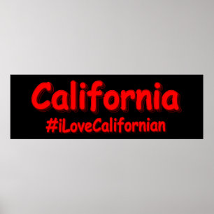 Póster Diseño "California". Comprar ahora