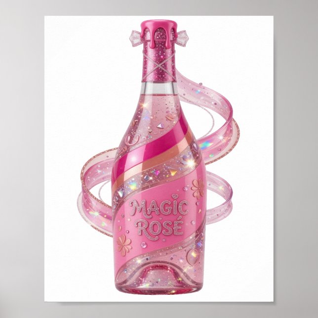 Póster Diseño Clásico Plata MAGIC ROS (Frente)