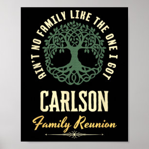 Póster Diseño coincidente de Family Reunion 2025 - Carlso