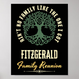 Póster Diseño coincidente de Family Reunion 2025 - Fitzge
