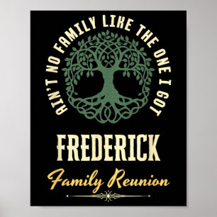 Póster Diseño coincidente de Family Reunion 2025 - Freder