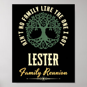 Póster Diseño coincidente de Family Reunion 2025 - Lester