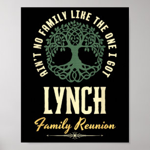 Póster Diseño coincidente de Family Reunion 2025 - Lynch