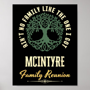 Póster Diseño coincidente de Family Reunion 2025 - Mcinty