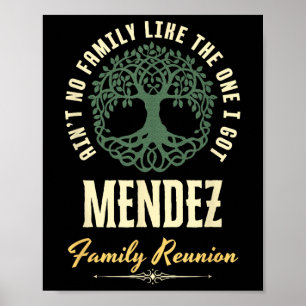 Póster Diseño coincidente de Family Reunion 2025 - Mendez