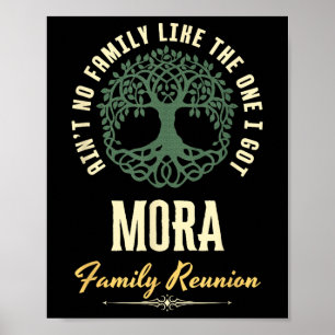 Póster Diseño coincidente de Family Reunion 2025 - Mora