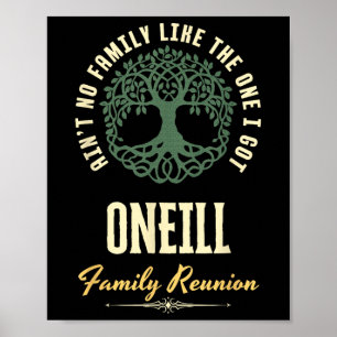 Póster Diseño coincidente de Family Reunion 2025 - Oneill
