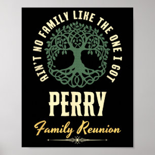 Póster Diseño coincidente de Family Reunion 2025 - Perry