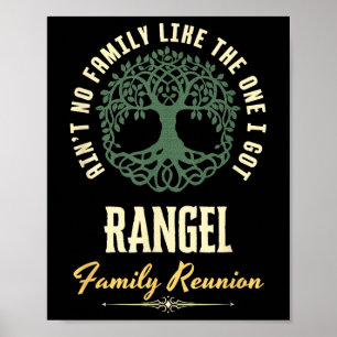 Póster Diseño coincidente de Family Reunion 2025 - Rangel