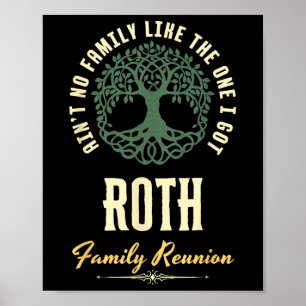 Póster Diseño coincidente de Family Reunion 2025 - Roth