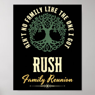 Póster Diseño coincidente de Family Reunion 2025 - Rush