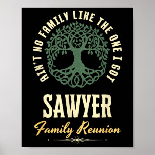 Póster Diseño coincidente de Family Reunion 2025 - Sawyer