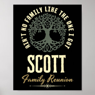 Póster Diseño coincidente de Family Reunion 2025 - Scott