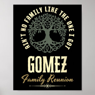 Póster Diseño coincidente de Reunión Familiar 2025 - Góme