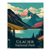 Diseño contemporáneo del Parque Nacional del Glaci