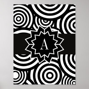 Póster Diseño de alto contraste Estimulación visual Baby