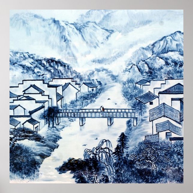 Póster diseño de asiatismos (Frente)