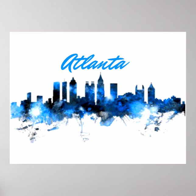 Póster Diseño de Atlanta (Frente)