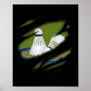 Póster Diseño de Badminton In Me