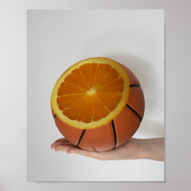 Póster Diseño de baloncesto de Guay (Frente)