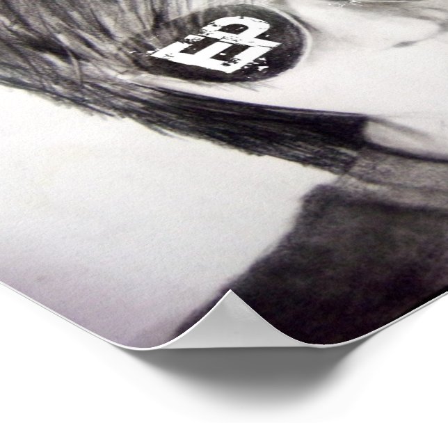 Póster Diseño de boceto de lápiz de Shane Dawson