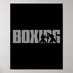 Póster Diseño De Boxeo Para Boxer - Boxeo