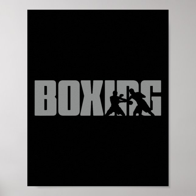 Póster Diseño De Boxeo Para Boxer - Boxeo (Frente)