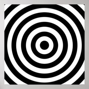 Póster Diseño de Bullseye