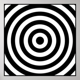 Póster Diseño de Bullseye
