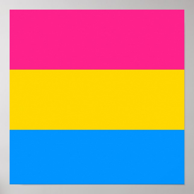 PÓSTER DISEÑO DE CADENAS DE ORGULLO PANSEXUAL (Frente)