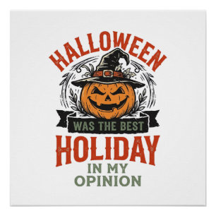 Póster Diseño de camiseta de calabaza vintage de la mejor