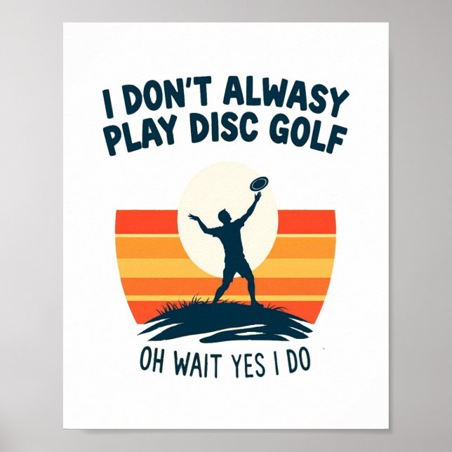 Póster Diseño de camiseta de Lover para Disk Golf (Frente)