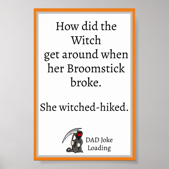 Póster Diseño de Chiste Guay Funny Dad (Frente)