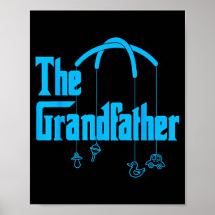 Póster Diseño de cita divertida de abuelo para abuelos