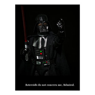 Póster Diseño de citas de ciencia ficción para juguetes