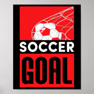Póster Diseño de Clic Footll para jugadores y fanáticos,